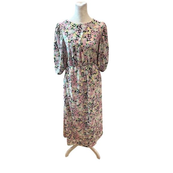 River Island Dresses & Skirts - River Island Women's Floral Midi Dress Size 8 Multicolor Casual Spring NWOT